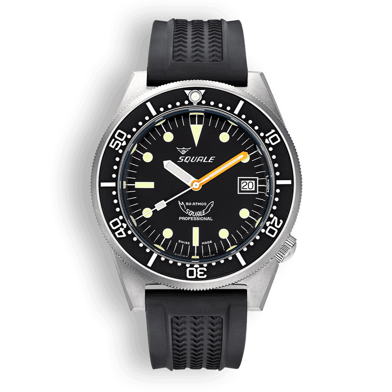 Squale 1521 Black Blasted