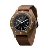 Dark Slate Gray Desert Tan Pilot's Navigator with Date - 41mm