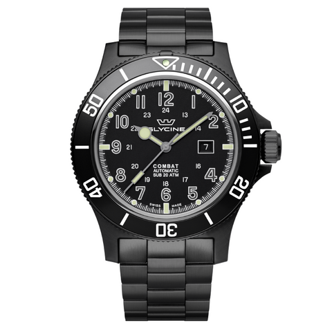 GLYCINE COMBAT SUB 46 GL0096 Guru Watches